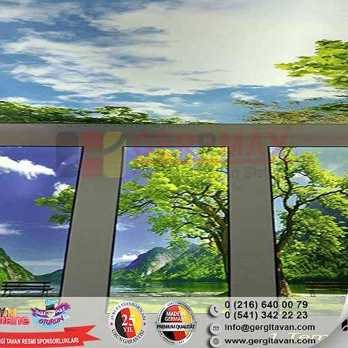 Dijital Baskı Gergi Tavan