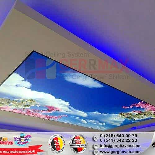 Dijital Baskı Gergi Tavan