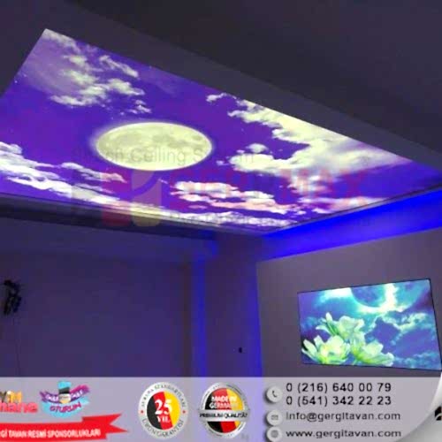 Dijital Baskı Gergi Tavan