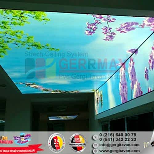 Dijital Baskı Gergi Tavan