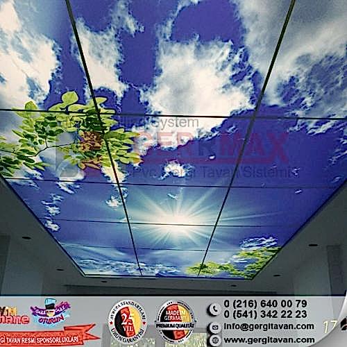 Dijital Baskı Gergi Tavan