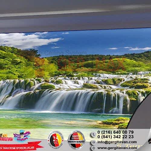 Dijital Baskı Gergi Tavan