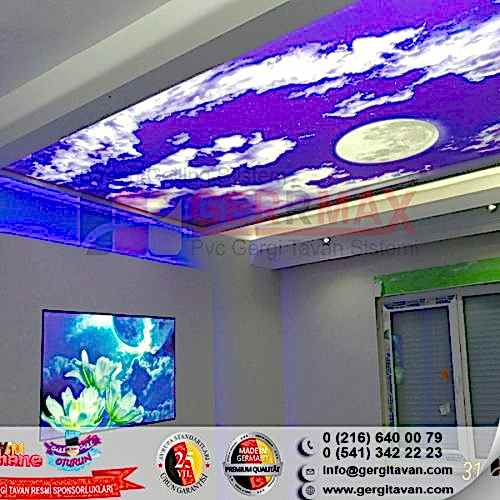 Dijital Baskı Gergi Tavan