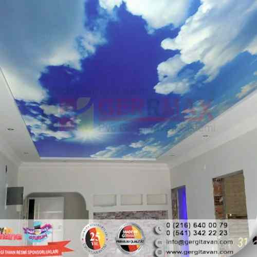 Dijital Baskı Gergi Tavan