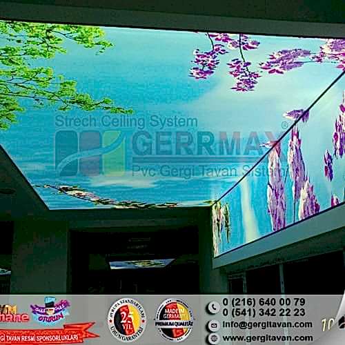 Dijital Baskı Gergi Tavan