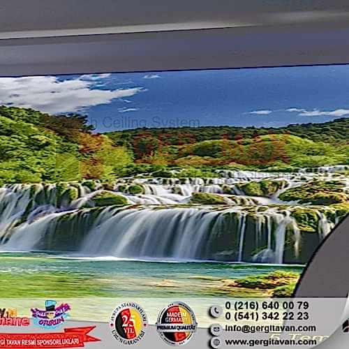 Dijital Baskı Gergi Tavan