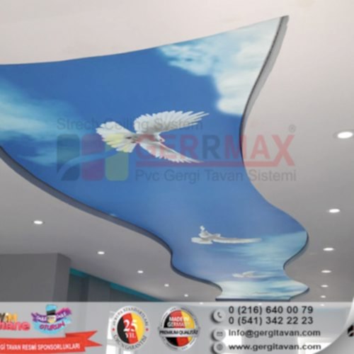 Dijital Baskı Gergi Tavan