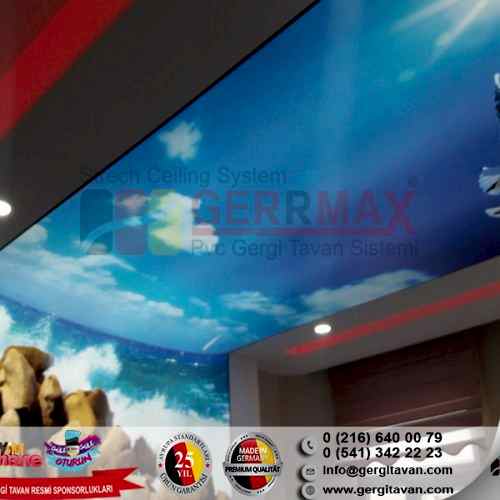 Dijital Baskı Gergi Tavan