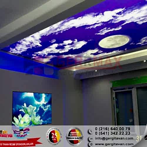 Dijital Baskı Gergi Tavan