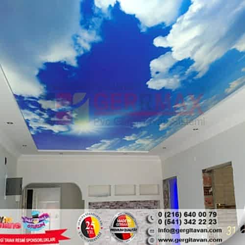 Dijital Baskı Gergi Tavan