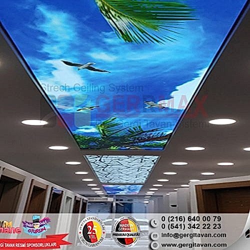 Dijital Baskı Gergi Tavan