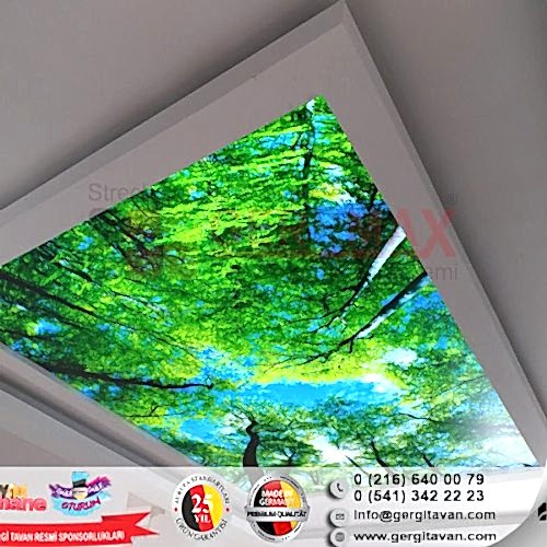 Dijital Baskı Gergi Tavan