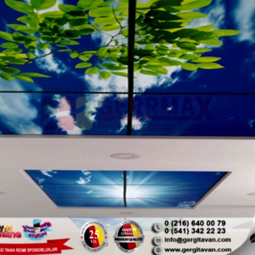Dijital Baskı Gergi Tavan