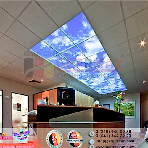Gökyüzü Panel Gergi Tavan
