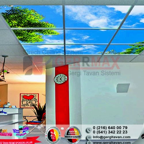 Gökyüzü Panel Gergi Tavan