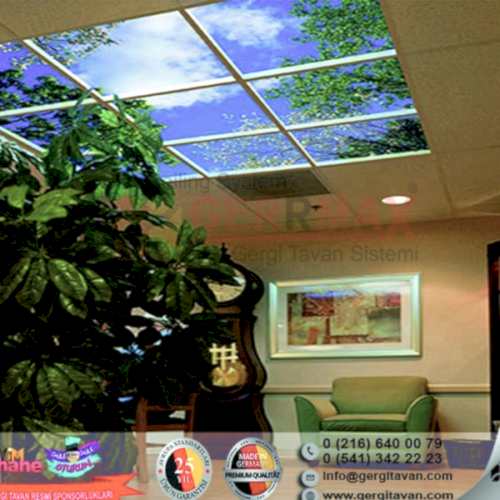 Gökyüzü Panel Gergi Tavan