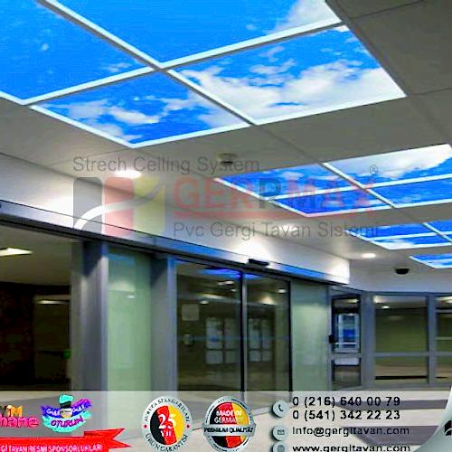 Gökyüzü Panel Gergi Tavan