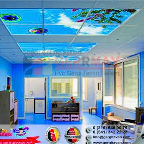 Gökyüzü Panel Gergi Tavan