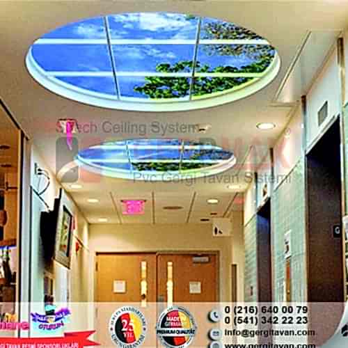 Gökyüzü Panel Gergi Tavan