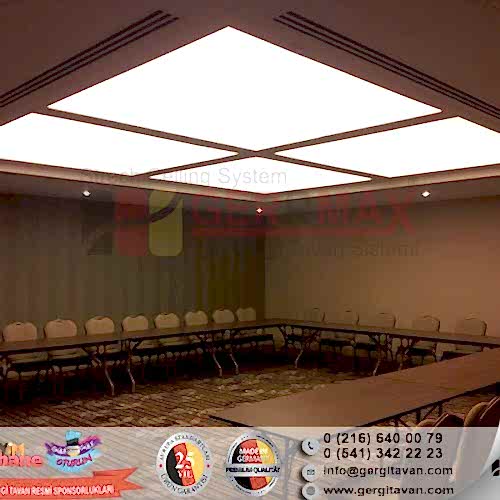 Işıklı Doku Gergi Tavan