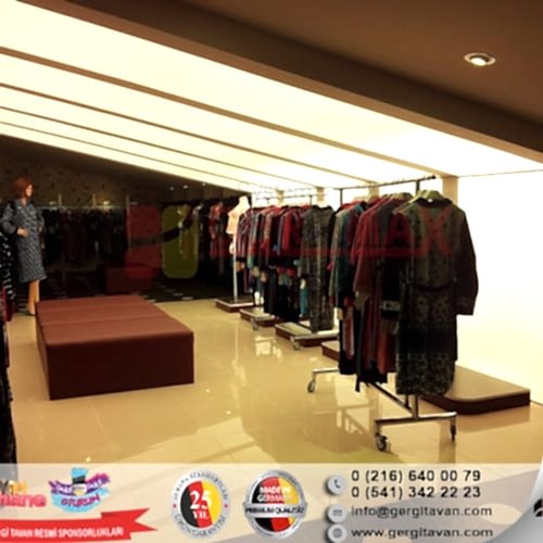 Işıklı Doku Gergi Tavan