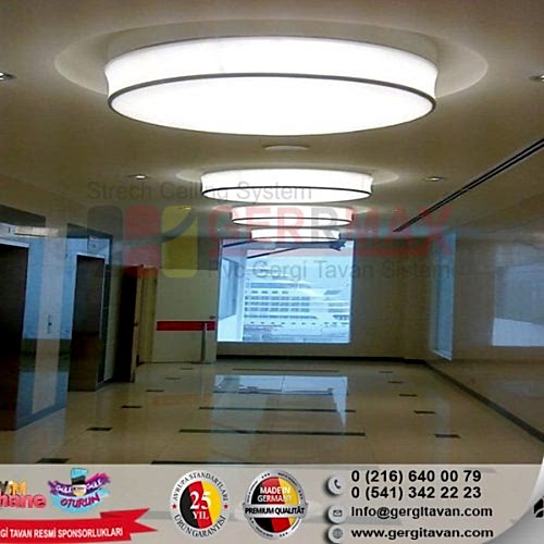 Işıklı Doku Gergi Tavan