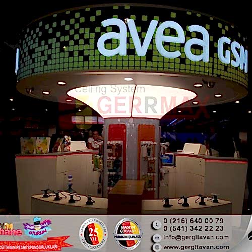 Avea Sabiha Gökçen Havalimanı Gergi Tavan Projesi