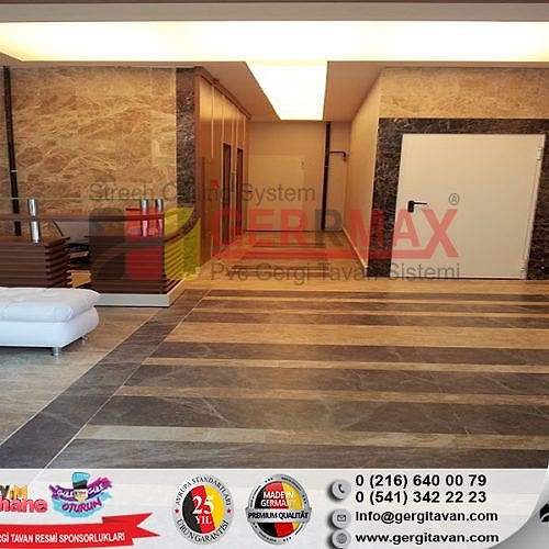 İstanbul Bahçelievler Gönen Otel Gergi Tavan Projesi