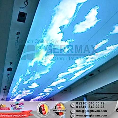 Ramada Otel Azerbaycan Işıklı Gergi Tavan Projesi