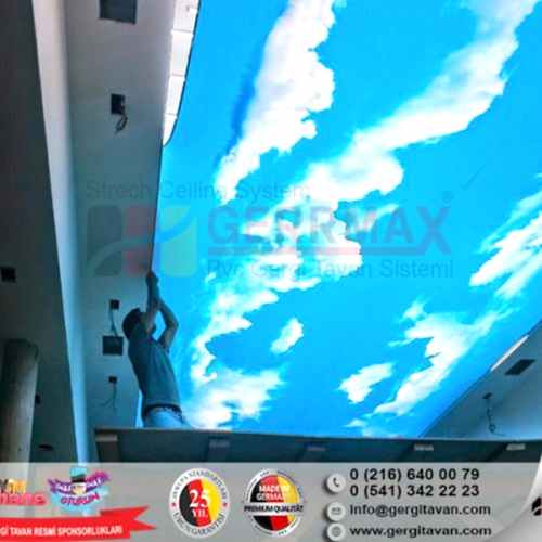 Ramada Otel Azerbaycan Işıklı Gergi Tavan Projesi