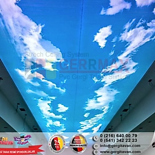 Ramada Otel Azerbaycan Işıklı Gergi Tavan Projesi