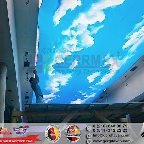 Ramada Otel Azerbaycan Işıklı Gergi Tavan Projesi