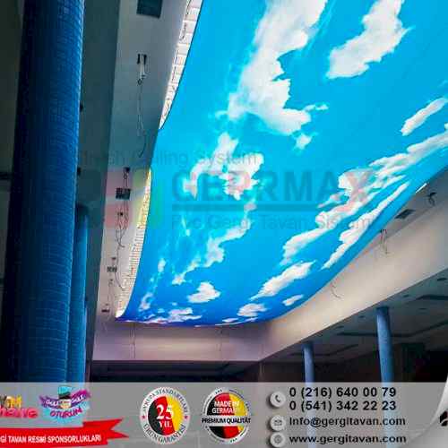 Ramada Otel Azerbaycan Işıklı Gergi Tavan Projesi