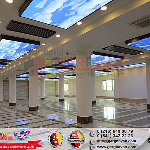 Romeo Juliet Tekstil Hadımköy Gergi Tavan Projesi