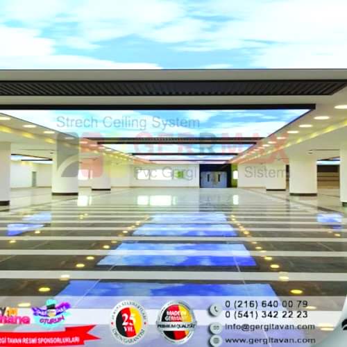 Romeo Juliet Tekstil Hadımköy Gergi Tavan Projesi