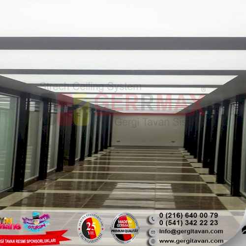 Romeo Juliet Tekstil Hadımköy Gergi Tavan Projesi