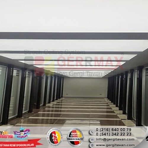 Romeo Juliet Tekstil Hadımköy Gergi Tavan Projesi