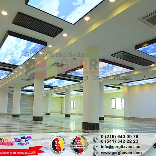 Romeo Juliet Tekstil Hadımköy Gergi Tavan Projesi